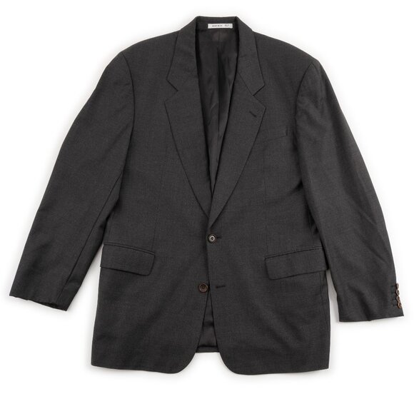 HUGO BOSS Loro Piana Super 100's charcoal grey wool blazer 42L - Picture 1 of 11